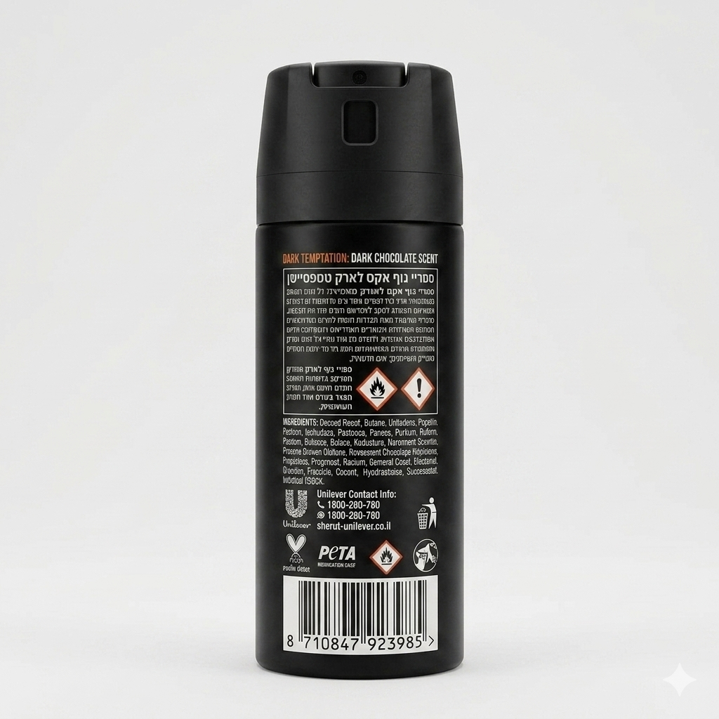 AXE Dark Temptation بخاخ جسم