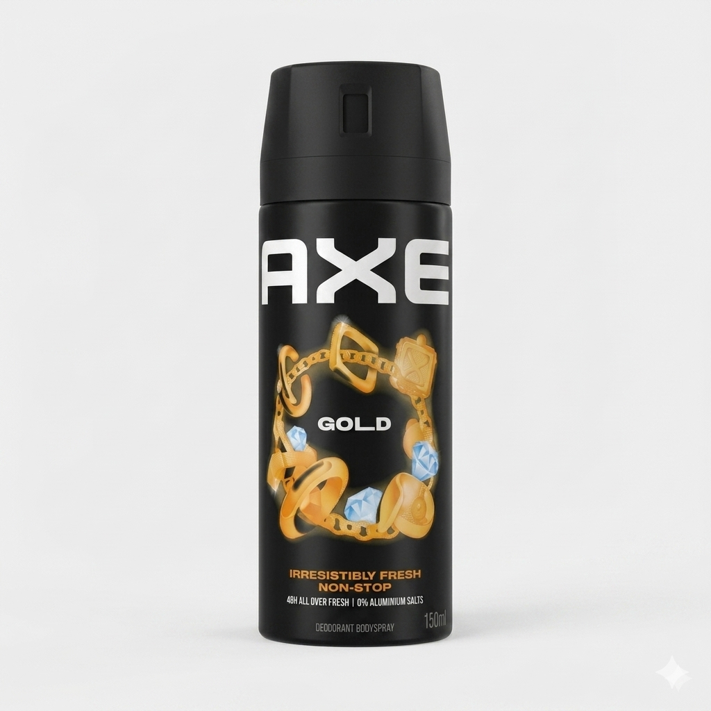 AXE Gold بخاخ جسم