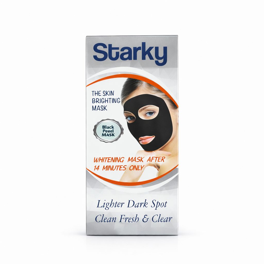 قناع الفحم الأسود لتقشير وتفتيح البشرة (Black Peel Mask)